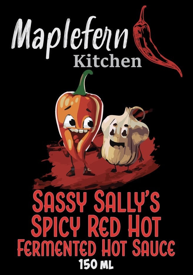 Sassy Sally's Red Hot - Fermented Hot Sauce
