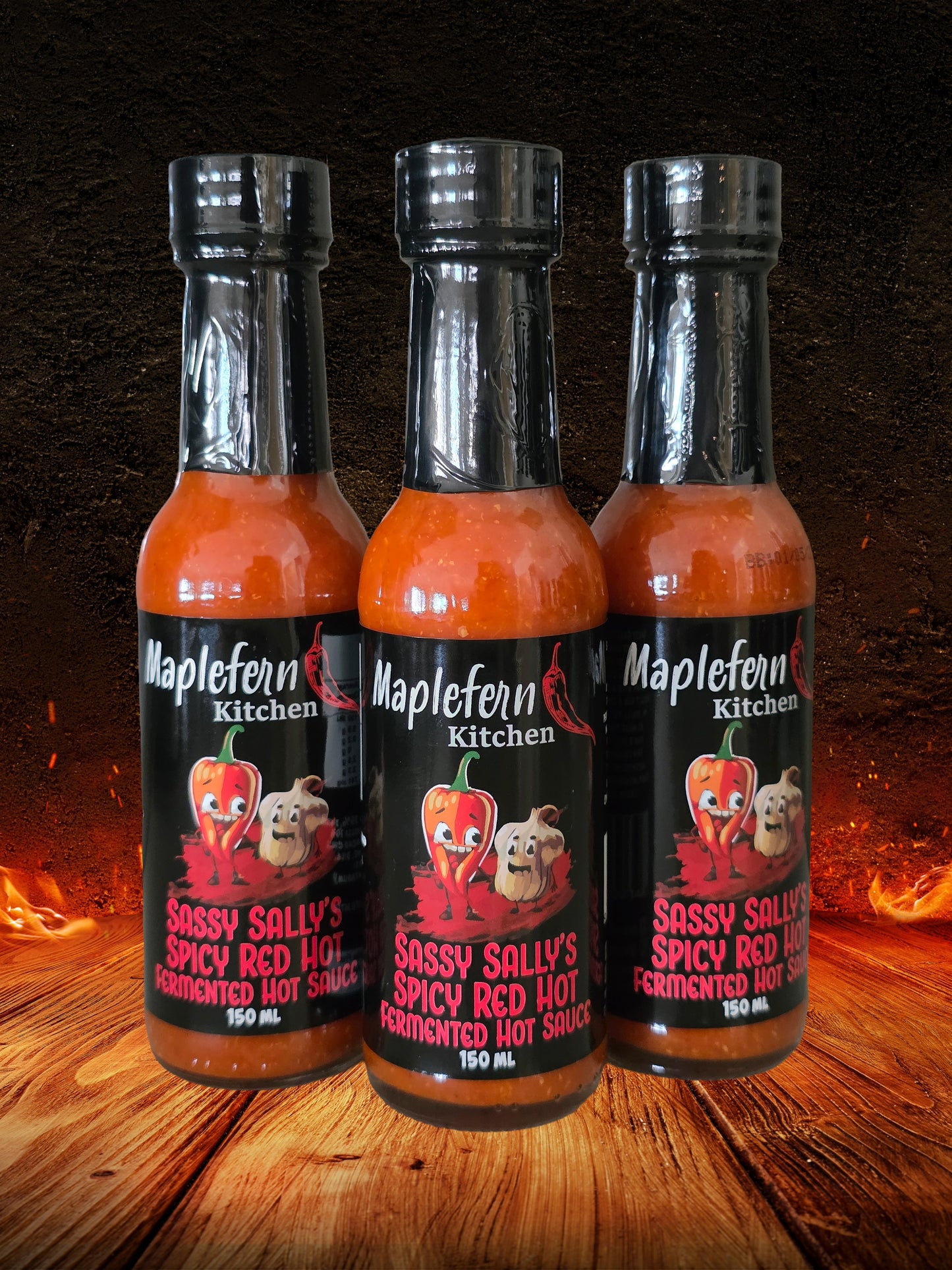 Sassy Sally's Red Hot - Fermented Hot Sauce