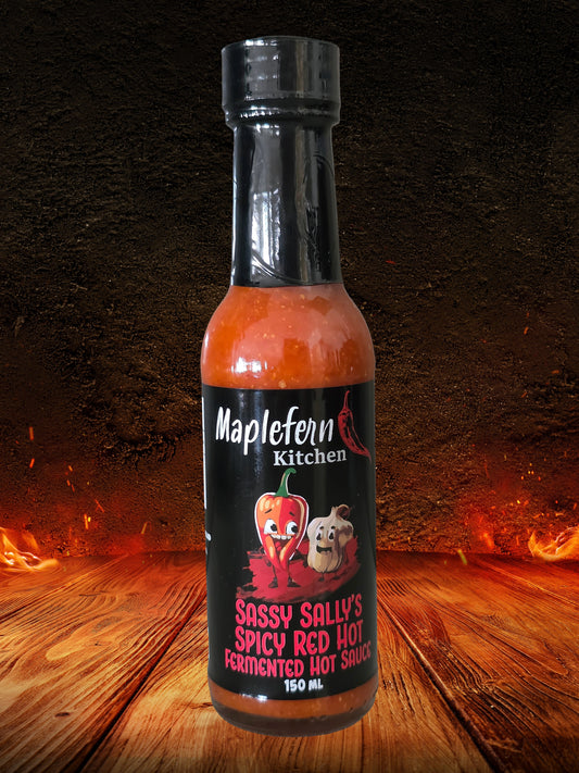 Sassy Sally's Red Hot - Fermented Hot Sauce