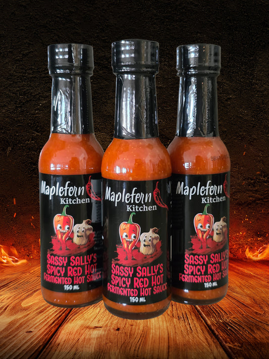 Sassy Sally's Red Hot - Fermented Hot Sauce