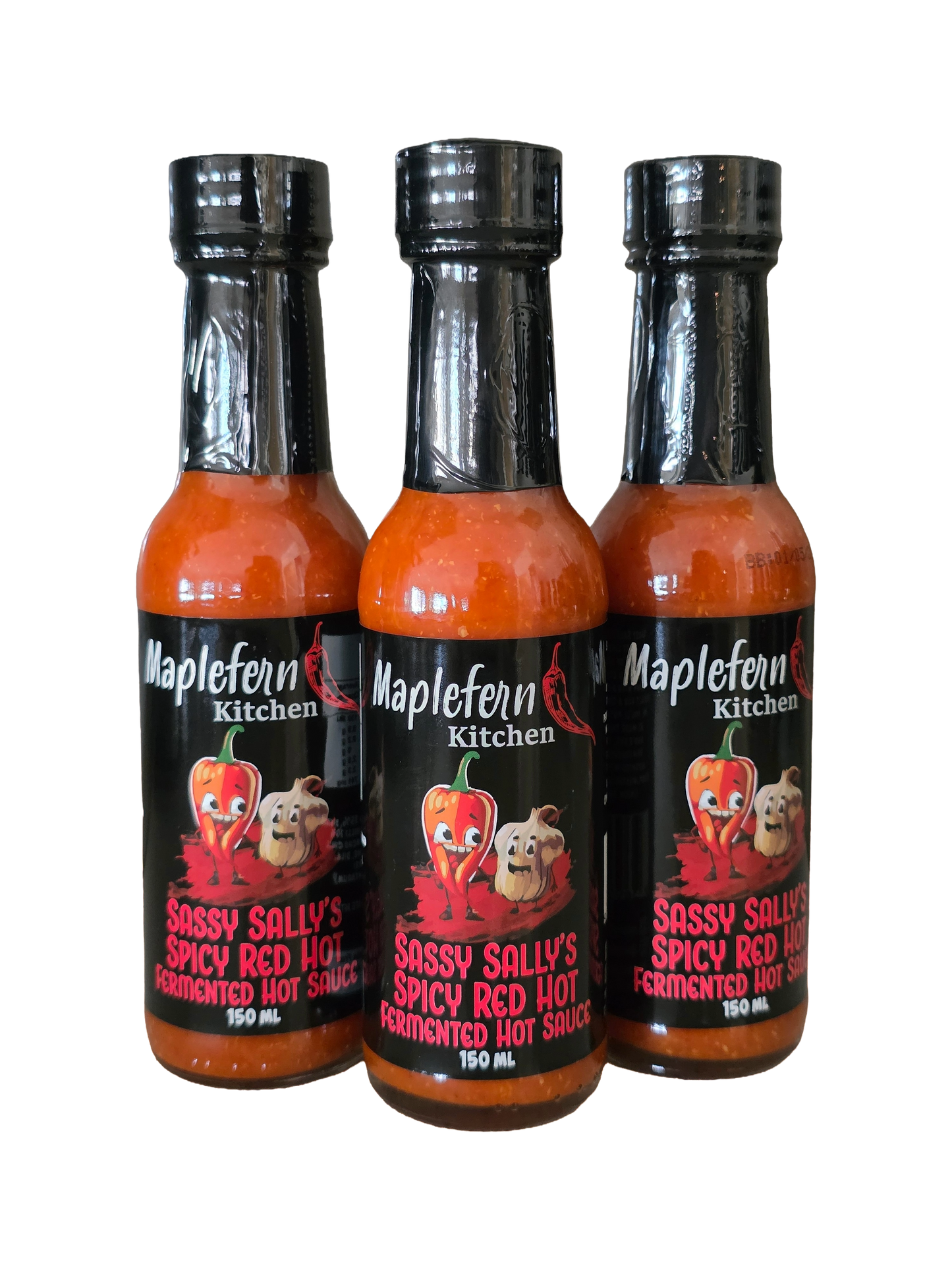 Sassy Sally's Red Hot - Fermented Hot Sauce