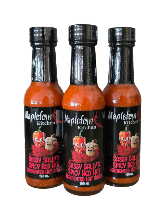 Sassy Sally's Red Hot - Fermented Hot Sauce